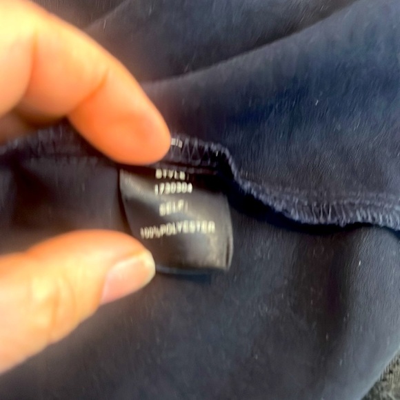 NWT Current Air LA Alyssa halter top Cami, dark navy - Picture 5 of 6